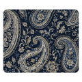 Vintage Navy Paisley Mouse Pad