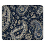 Vintage Navy Paisley Mouse Pad