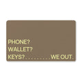 Essentials Polyester Doormat (Brown)